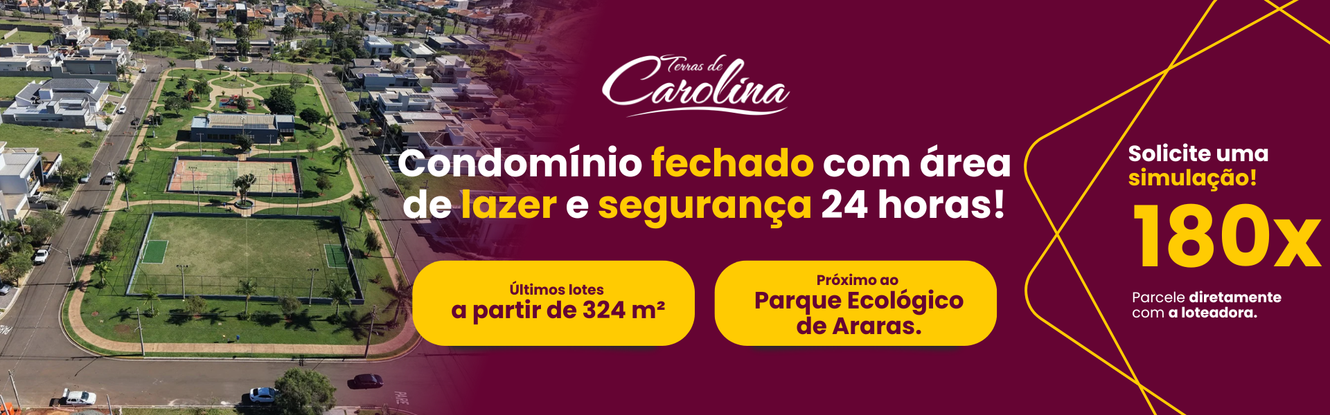 lote a venda em araras